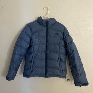 The North Face Women’s Blue Puffy Jacket (medium)